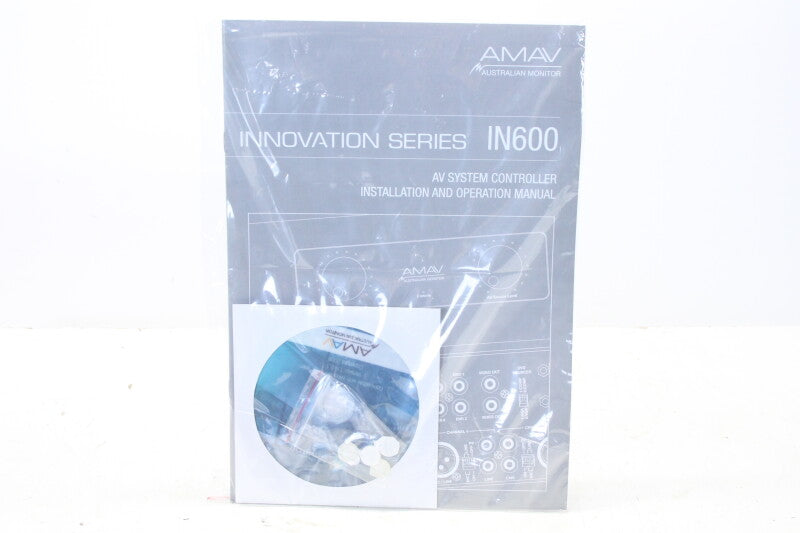 Australian Monitor AMAV Innovation Series AM-IN600 AV System Controller