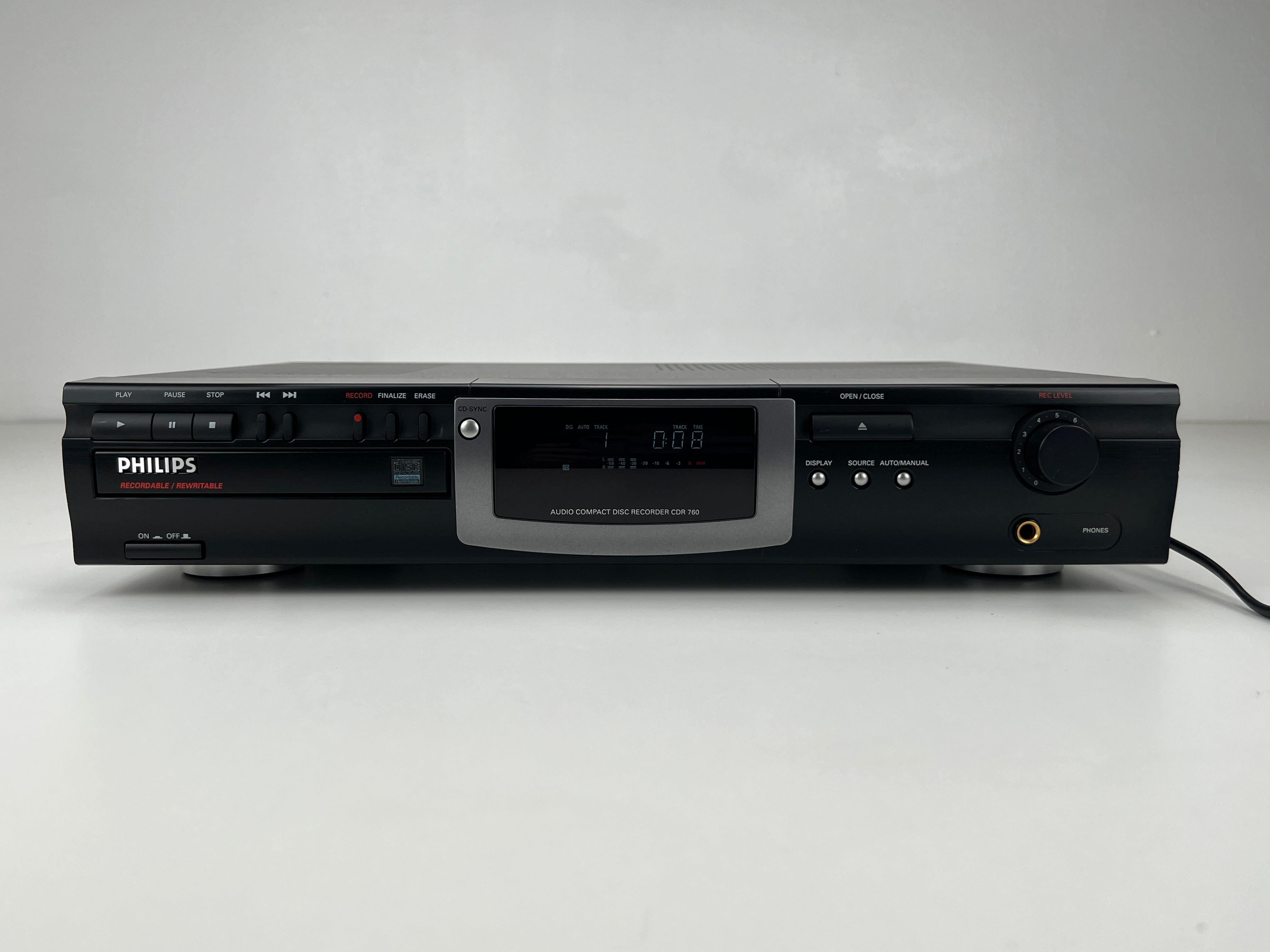 Philips CDR-760 - CD-speler/recorder