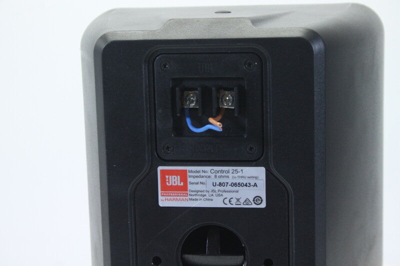 JBL Control 25-1 - Compact Indoor/OutdoorBackground/Foreground Speaker