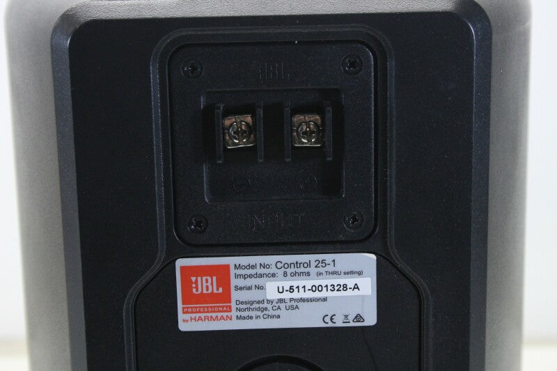 JBL Control 25-1 - 8 Ohm, 60 Watt - Outdoor Speaker (1 Speaker)