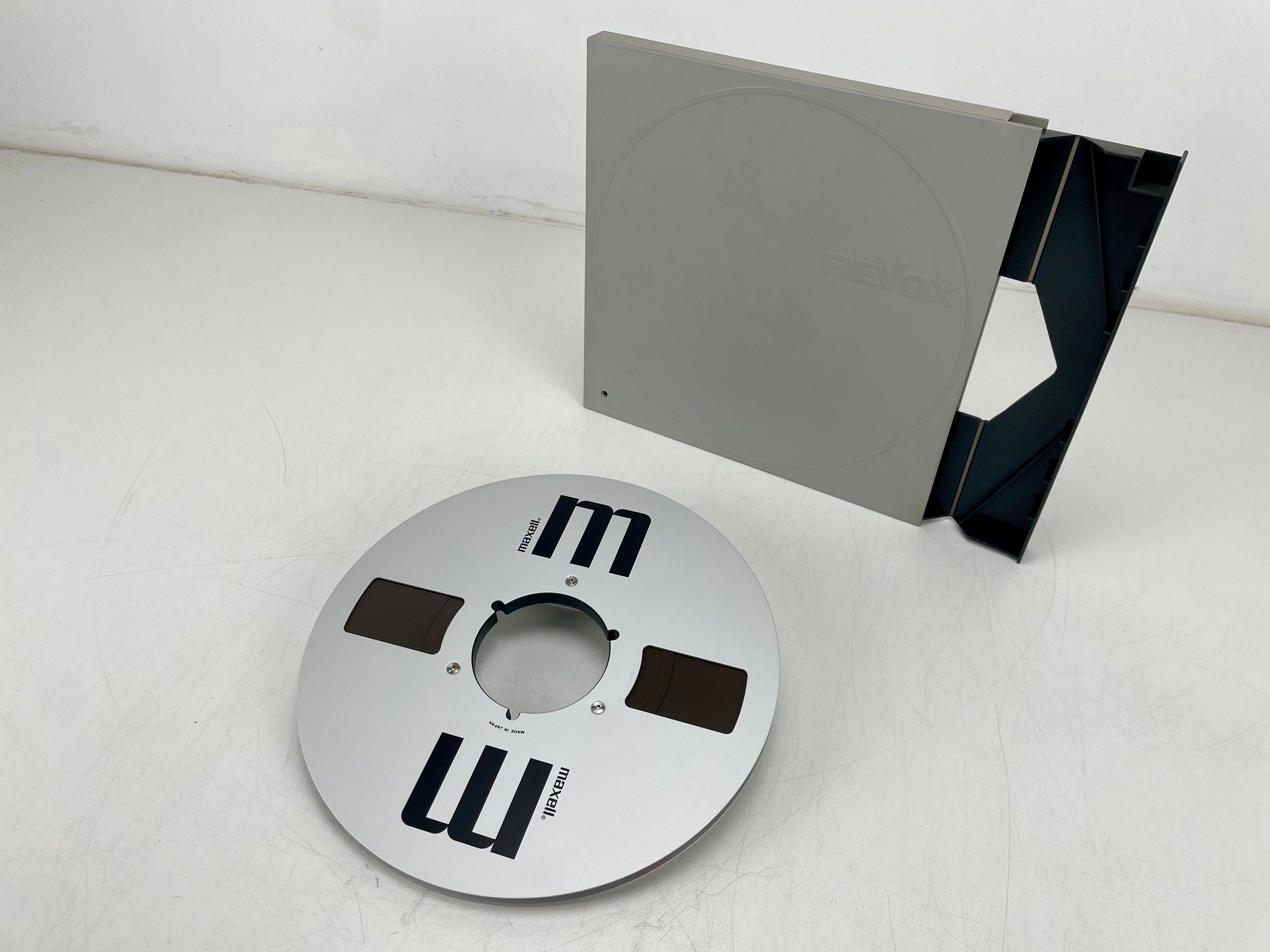 Maxell 1,4'' NAB metalen spoel - audiotape - ziet er als nieuw uit (nr. 2)