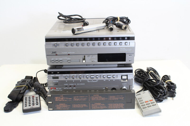 JVC hr-2200 eg portable video cassette vcr vhs -jvc tuner model TU