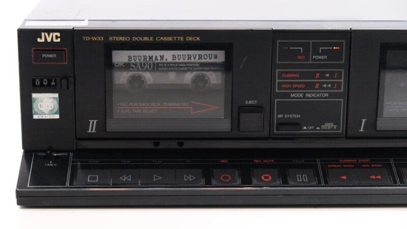 JVC TD-W33 - Cassettedeck
