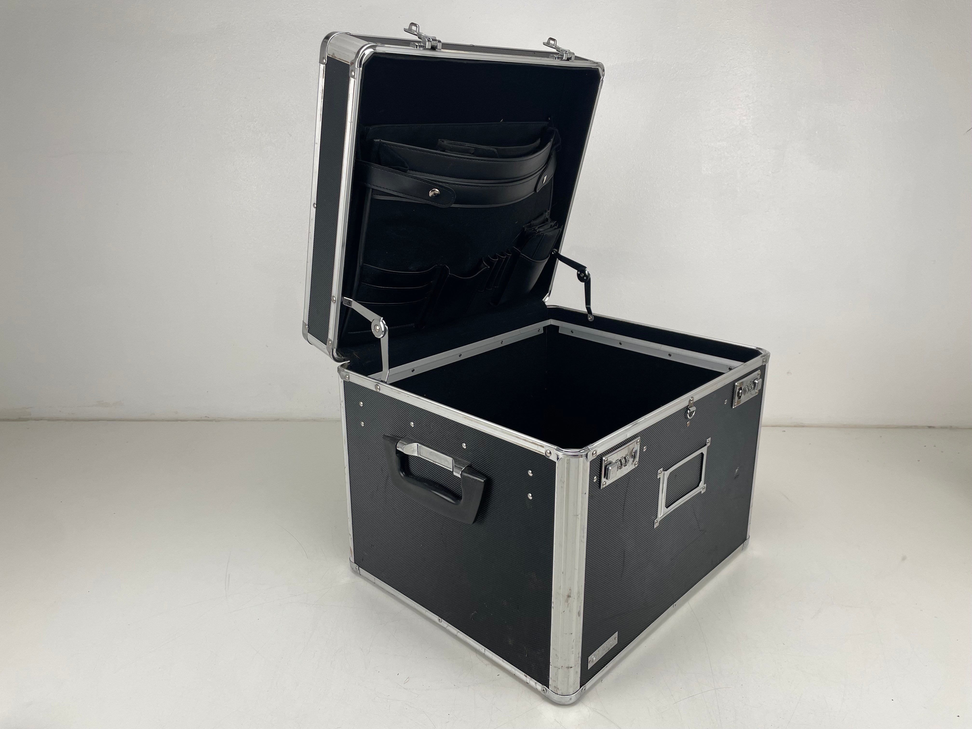 Leitz Lockable Suspension File Flight Case - PIN CODE UNKNOWN