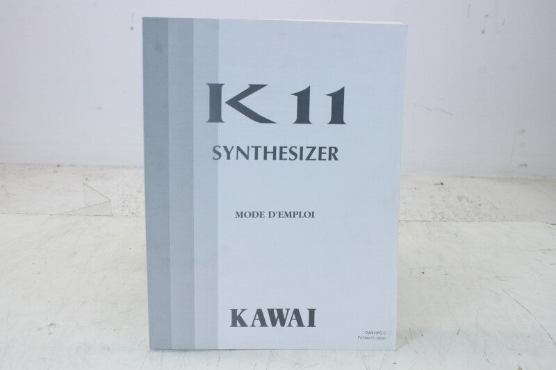 Kawai K11 Synthesizer Manual