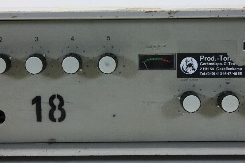 Klein & Hummel Telewatt E120e - 100 V, 5 Channel Mono Mixing Amplifier (No.3)