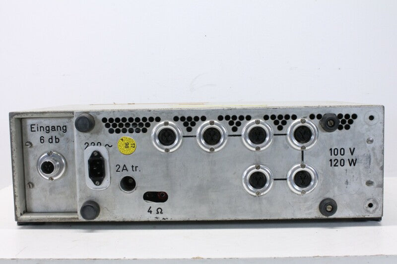 Klein & Hummel Telewatt E120e - 100 V, 5 Channel Mono Mixing Amplifier (No.3)