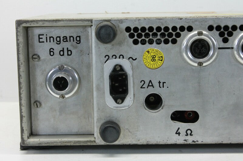 Klein & Hummel Telewatt E120e - 100 V, 5 Channel Mono Mixing Amplifier (No.3)