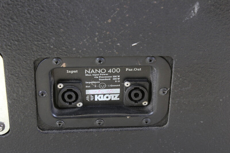 Klotz Nano 400 - Monitors