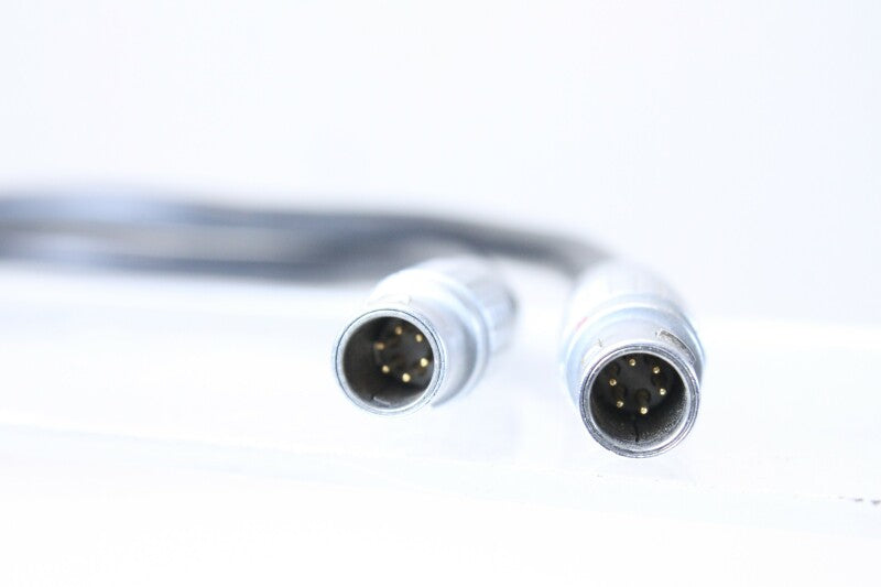 Lemo 6 Pin Male to 6 Pin Male LEMO Patch Cables - Lot of 2