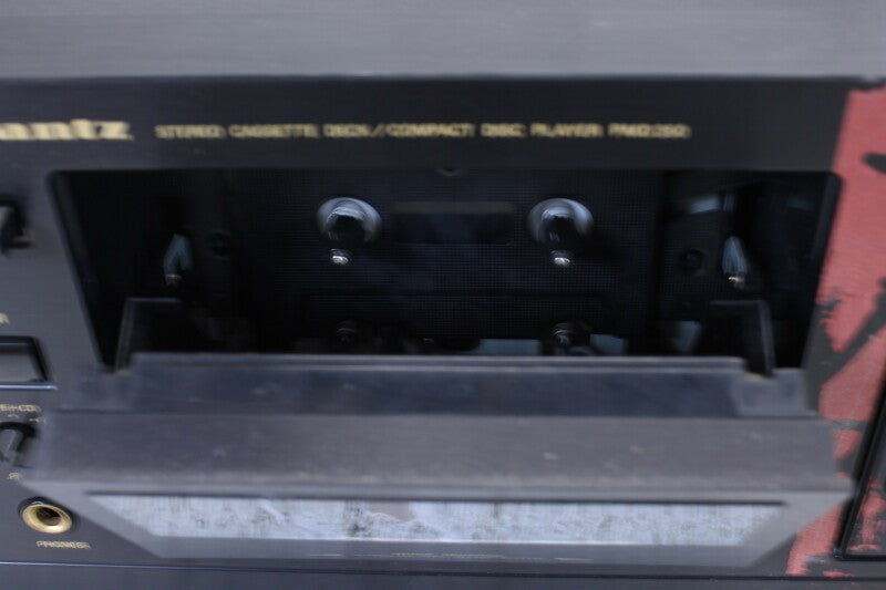 Marantz PMD 350 - Cassette deck / CD player