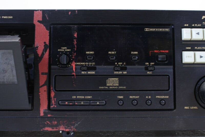 Marantz PMD 350 - Cassette deck / CD player