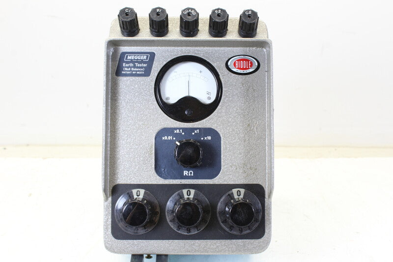 Biddle Megger Earth Tester 25-40J In Case