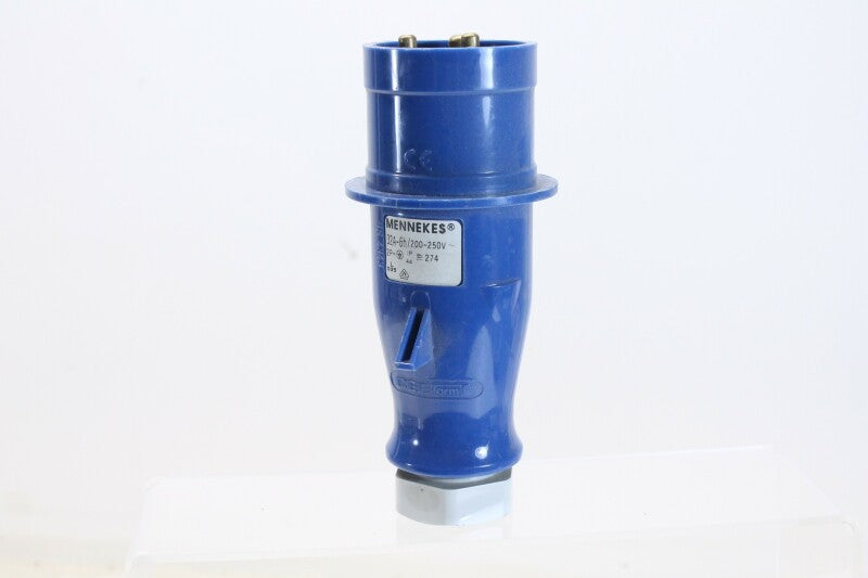 Mennekes 32A-6h - 200-250v - 2p + Grnd - Male power connector type 274