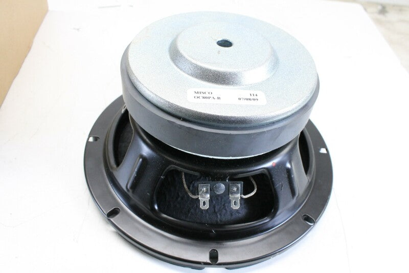 Misco OC80PA-B - 100W RMS - 8 Inch - 8 ohm - 92 spl Speaker