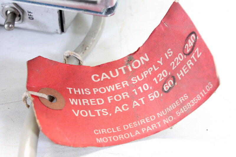 Unknown Transistor Heavy Power Supply (wired for 240V - 60Hz) (no.1)