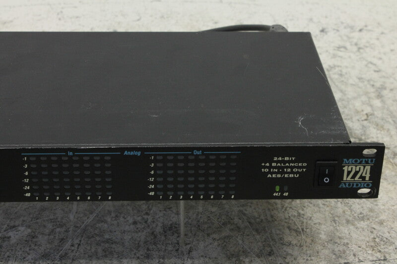 MOTU 1224 Audio interface 24-Bit 10 in. 12 out