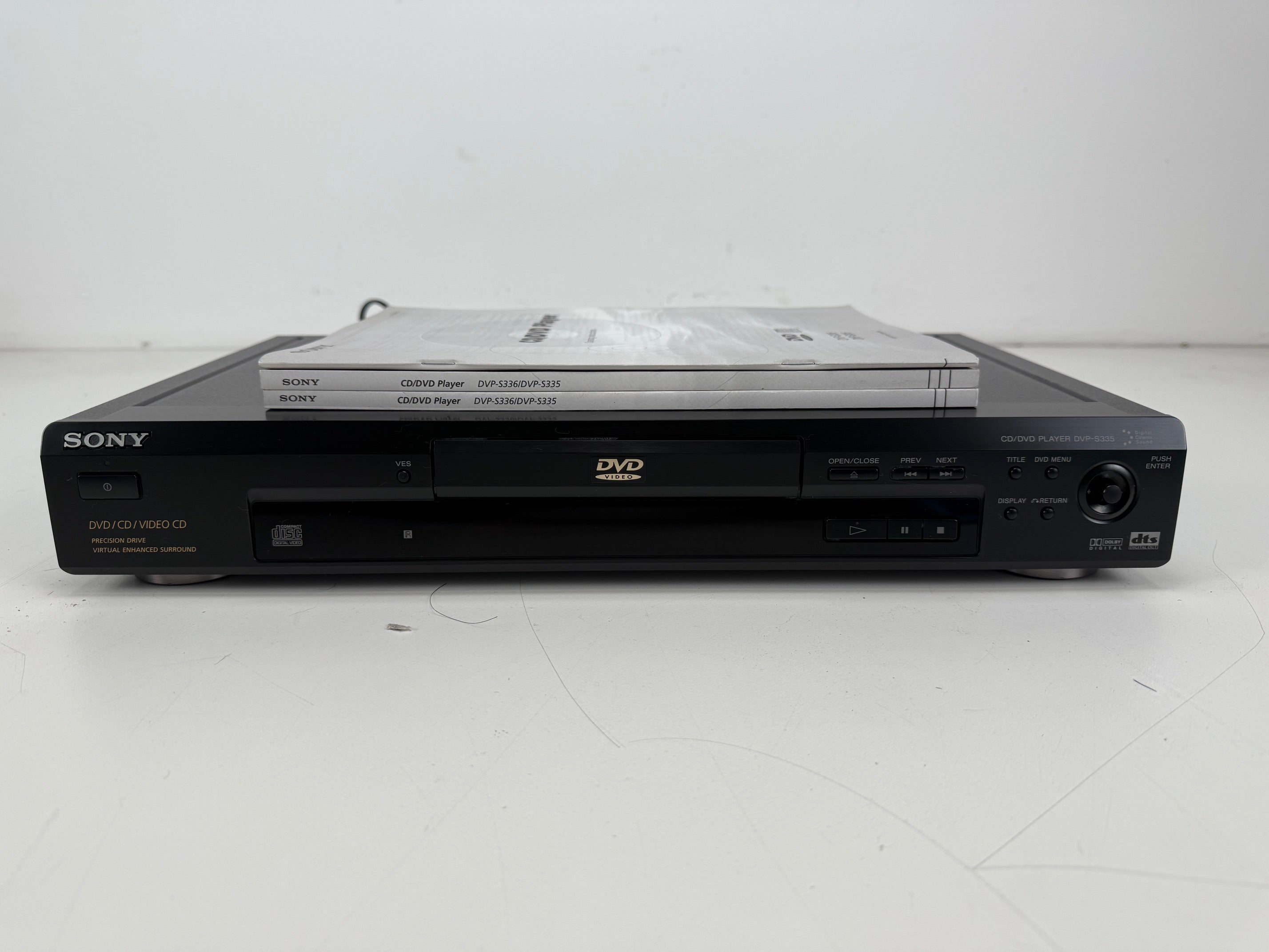Sony DVP-S335 cd/dvd-speler - Originele handleidingen