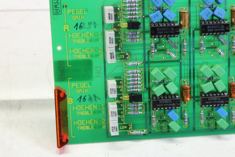 MWA Albrecht MWA EA 50 3551A Card With Pegel Functions Like NEW