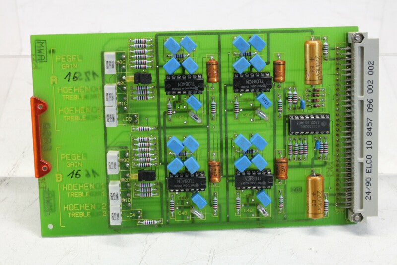 MWA Albrecht MWA EA 52 3551A Card With Pegel Functions Like NEW