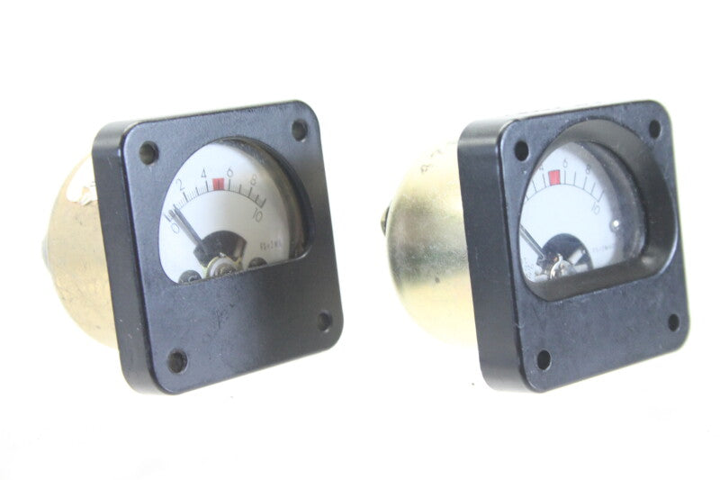 A&M New Old Stock 2 Arbitrary VU Meters FS = 2MA