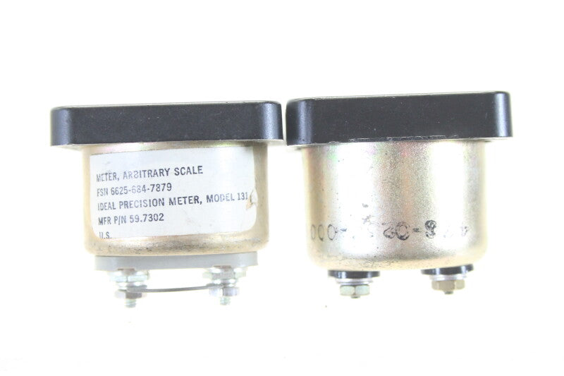A&M New Old Stock 2 Arbitrary VU Meters FS = 2MA