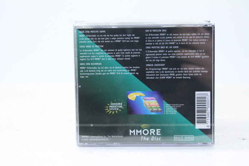 MMORE New Old Stock CD-RW Rewritable CD's Lot of 10