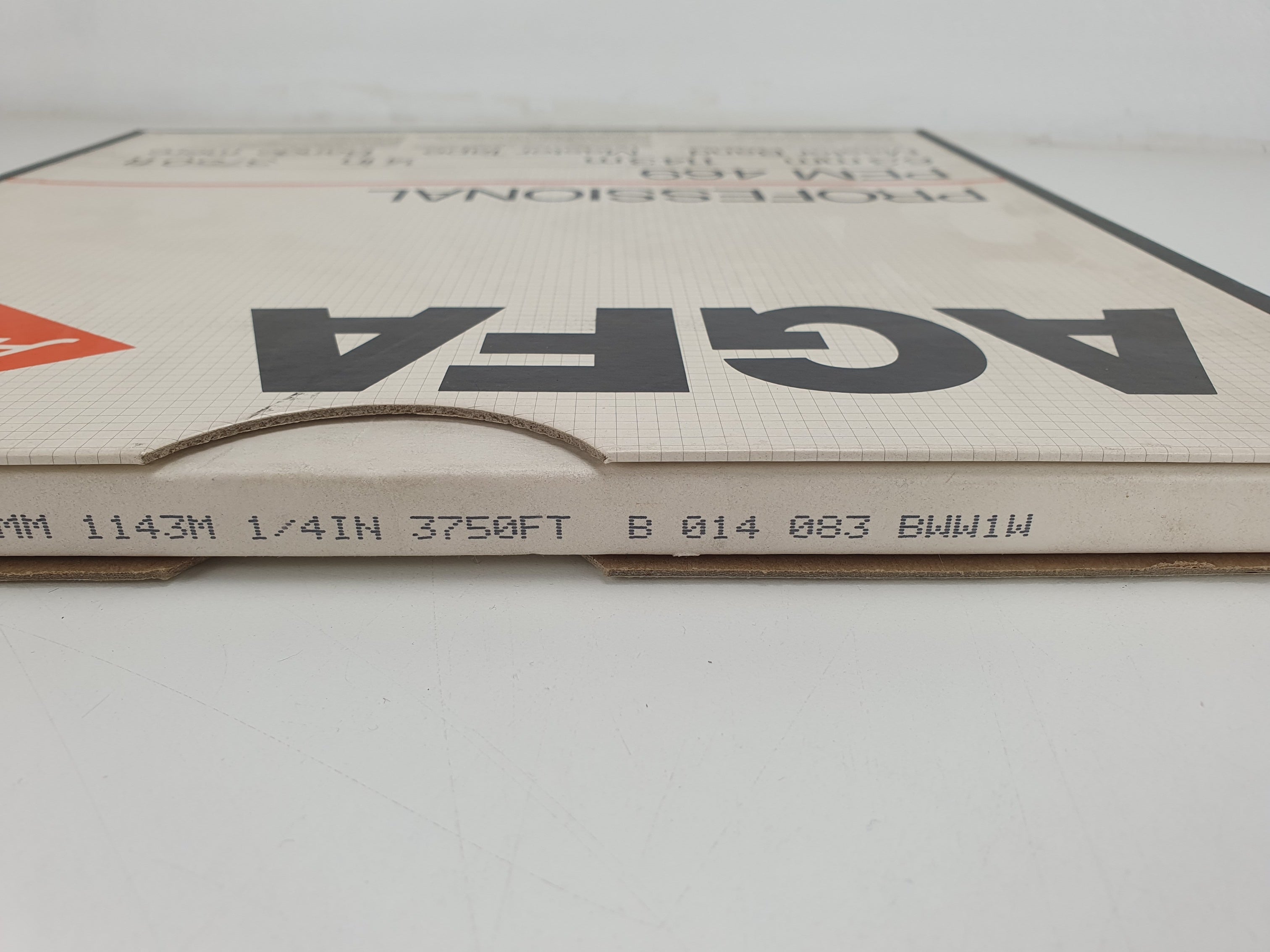 Agfa PEM469 1/4'' 3750ft -NEW old stock tape