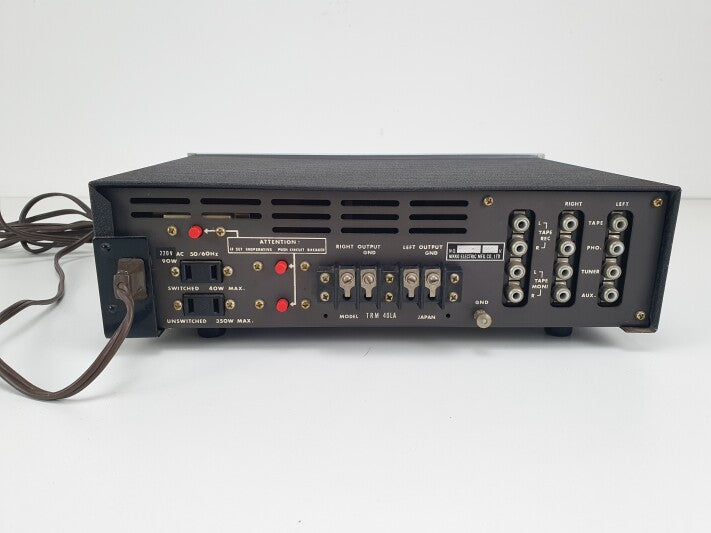 Nikko TRM40LA Stereo Solid State Amplifier - Serviced