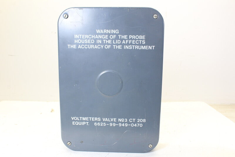 Valve No 3 CT 208 Volt Meter with Accessoires