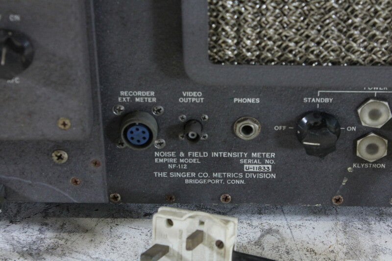 U.S. Military Noise & Field Intensity meter NF-112