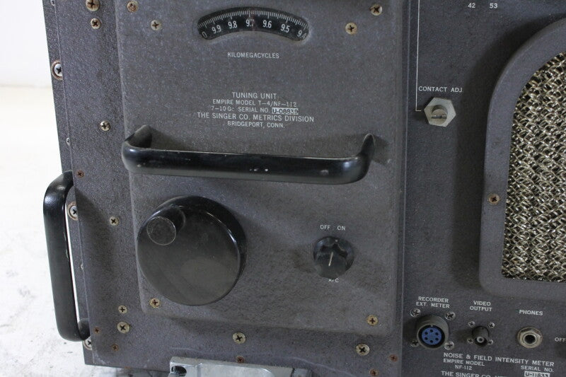 U.S. Military Noise & Field Intensity meter NF-112