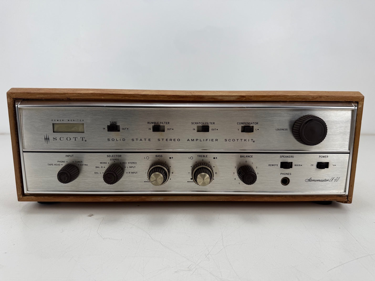 HH Scott LK-60 Solid State Stereo Versterker - Volledig Onderhouden