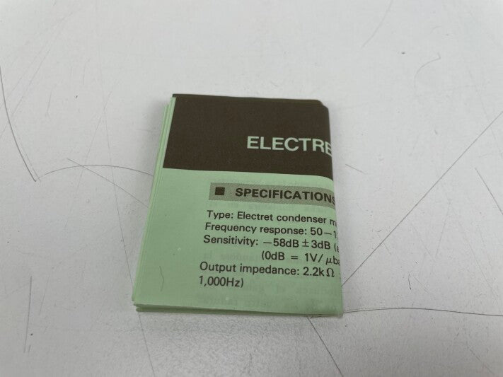 Olympus Electret Condenser Microphone – Mint Condition