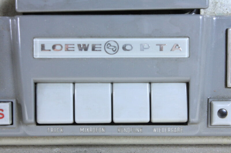 Loewe Opta Reel to Reel Tape Recorder in case
