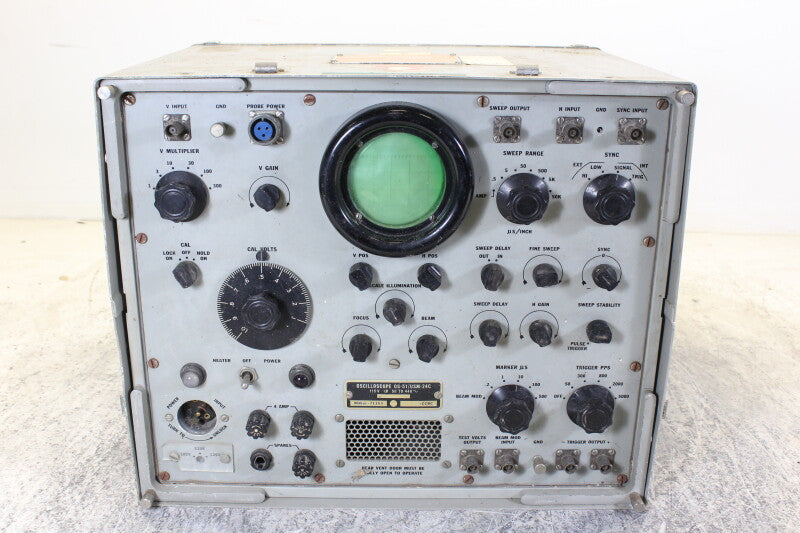 US Navy OS-51 AN/USM-24C Oscilloscope