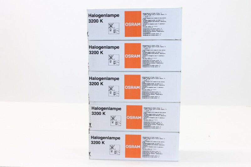 Osram CP-39 3200K Halogen Lamp - Lot of 5 (No.1)