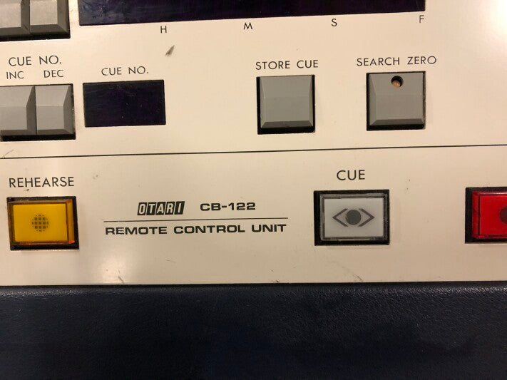 Otari CB-122 Remote Control Unit with CB-761 Level Display Unit