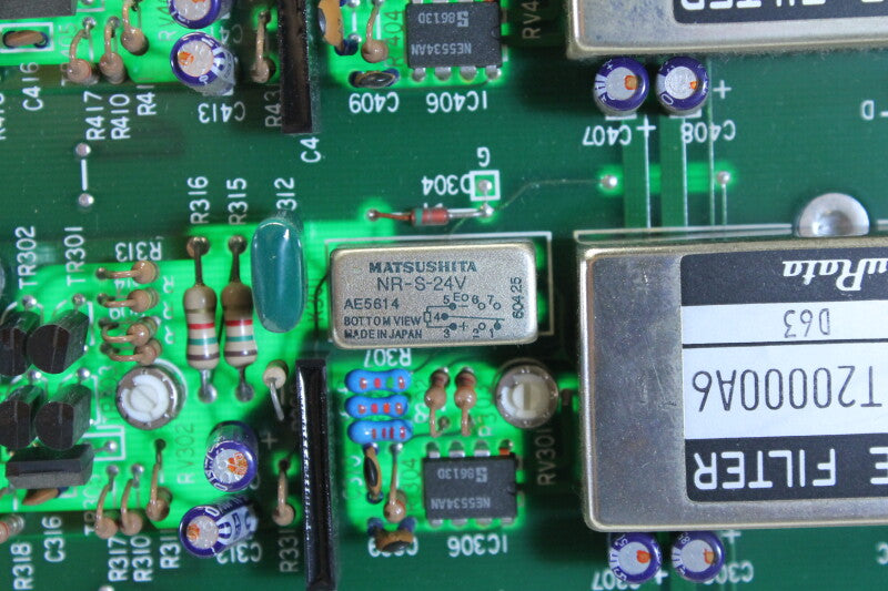 Otari Digital Analog Converter PCB with Burr Brown PCM Chips Otari PB-18TA