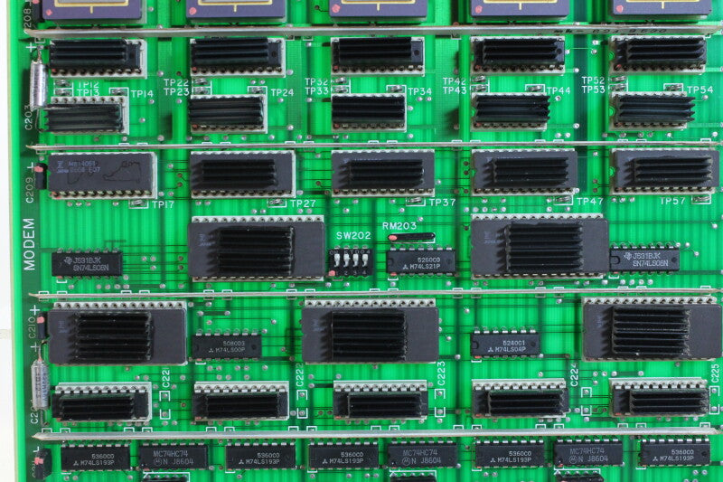 Otari Modem Card with Texas Instruments, Motorola and Mitsubishi IC's