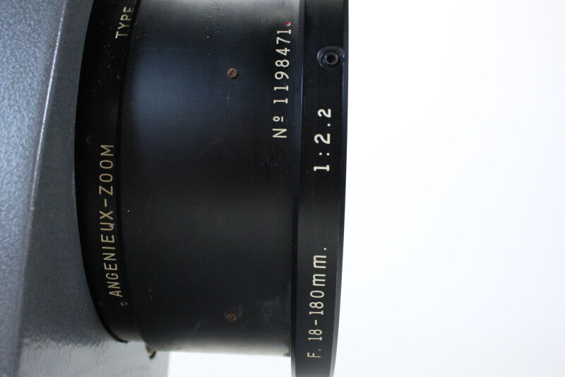 P. Angénieux 18-180 Zoom Lens Type 10x18 J1 1:2.2