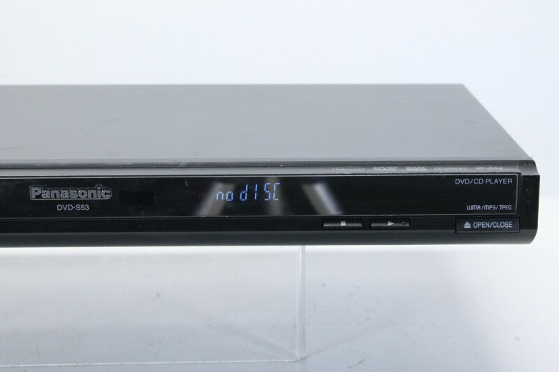 Panasonic DVD-S53 - DVD/CD Player
