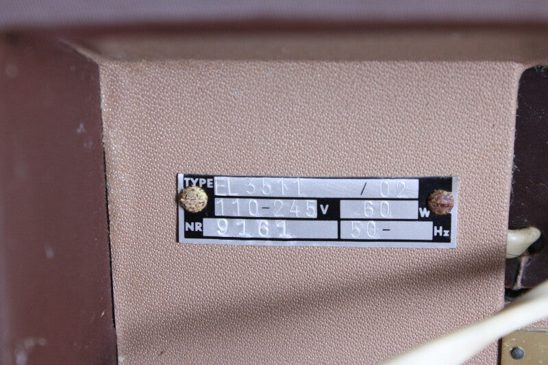 Philips EL3511 fifties tube tape recorder