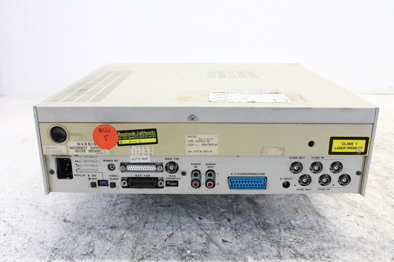 Philips Laservision extended disc drive VP412 without accessoires (No.1)
