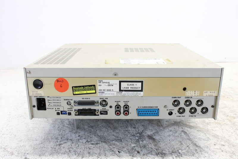 Philips Laservision extended disc drive VP412 without accessoires