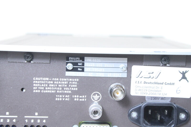 Philips PM 5539 TV Colour Analyser (No. 1)