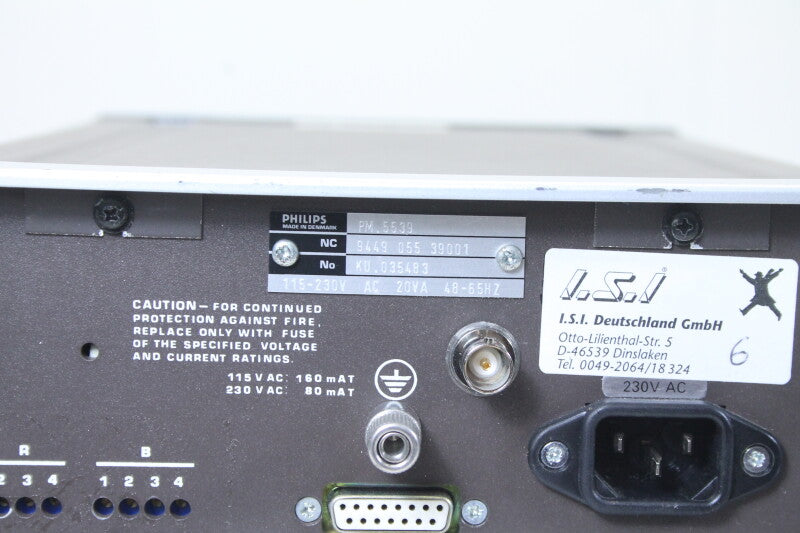Philips PM 5539 TV Colour Analyser (No. 1)