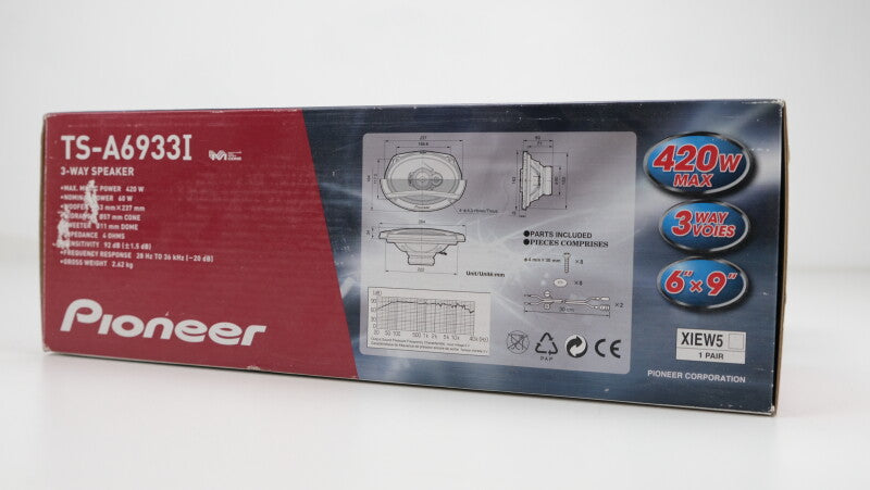 Pioneer TS-A6933I - 3-Way - Car Speakers