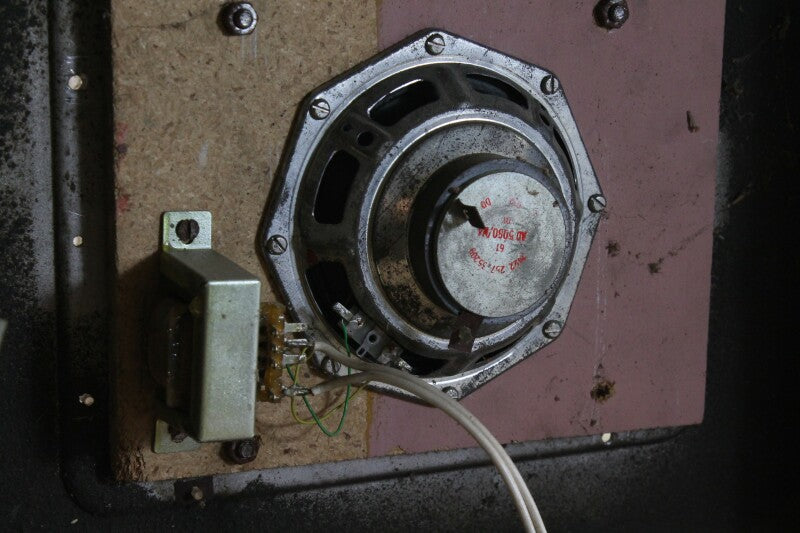 PTT Speaker from old broadcast stations for tube radio's (No.1)