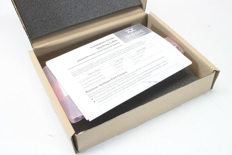 QLogic QLogic Xpak Copper 3 Inch 10Gb - QLogic 5000 to QLogic 5000 Stacking Cable NOS!